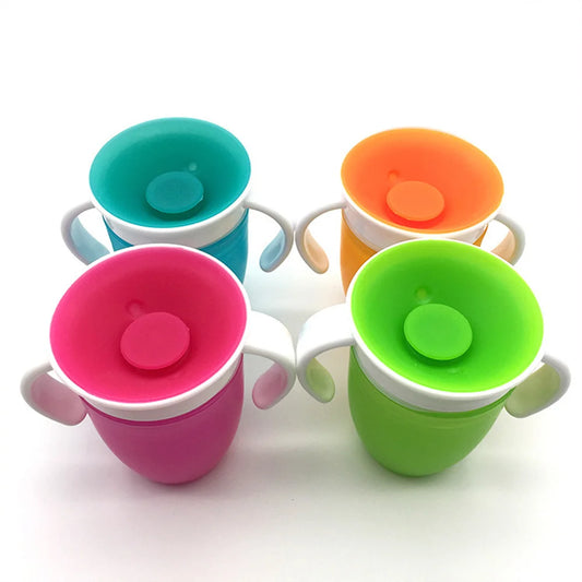 360 Degrees Rotated Baby Learning Drinking Cup